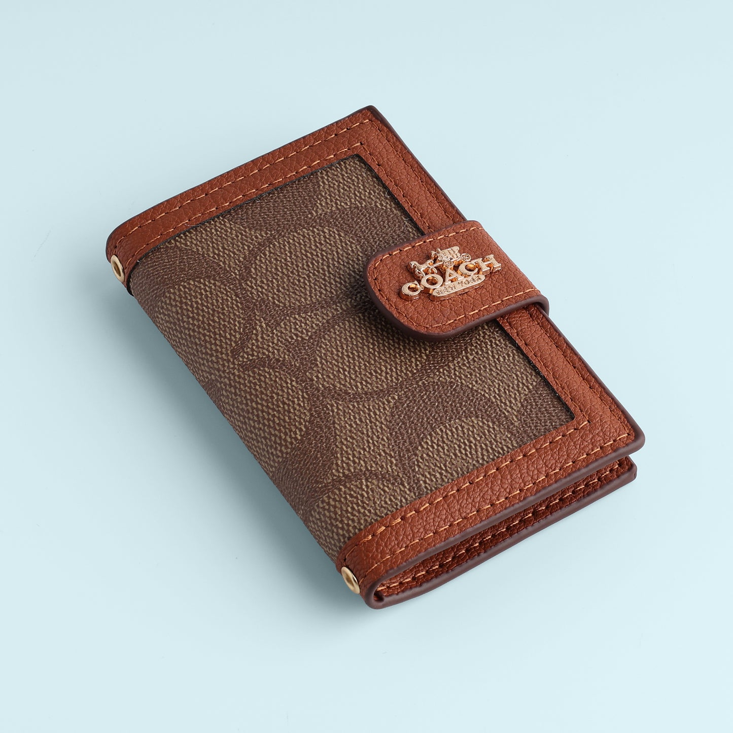 Signature Logo Strap Wallet