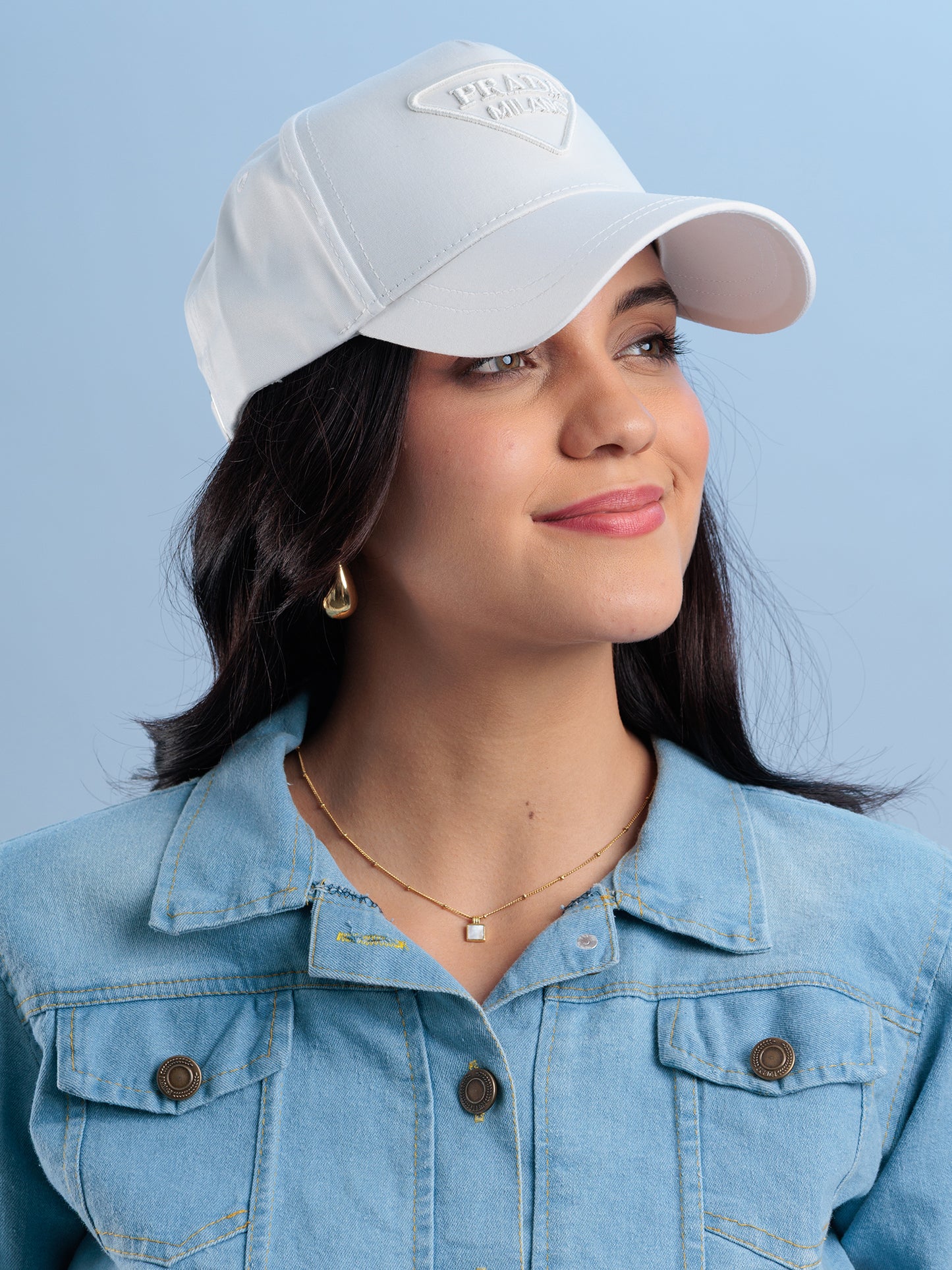 Ivory Milano Signature Cap
