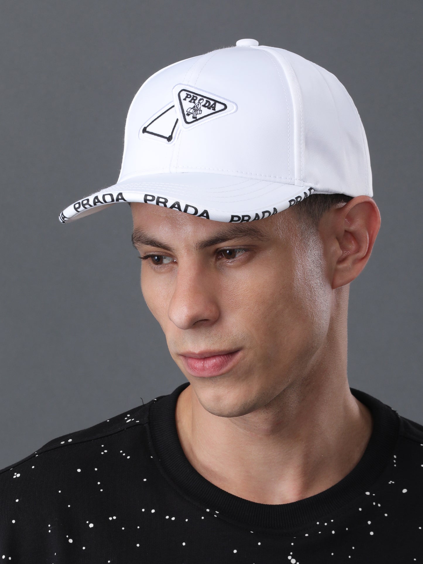 Vibe White Cap – Street Luxe Redefined