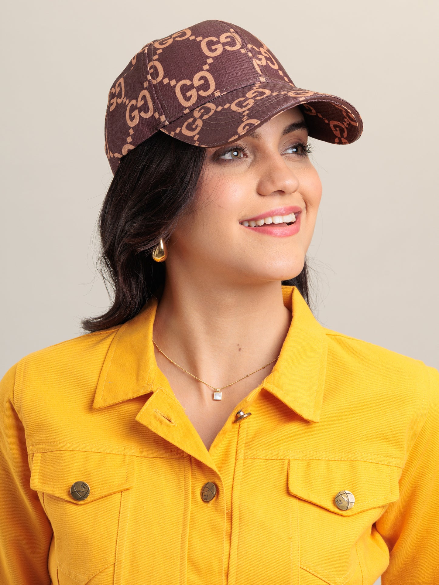 Classic Cocoa Monogram Cap
