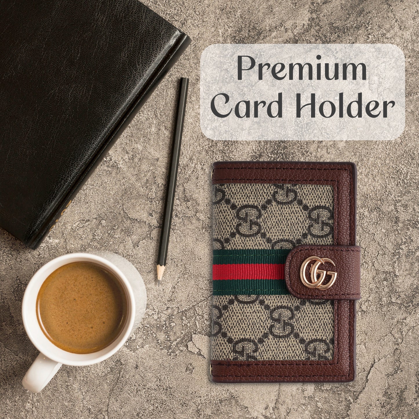 Classic Monogram Fold Wallet
