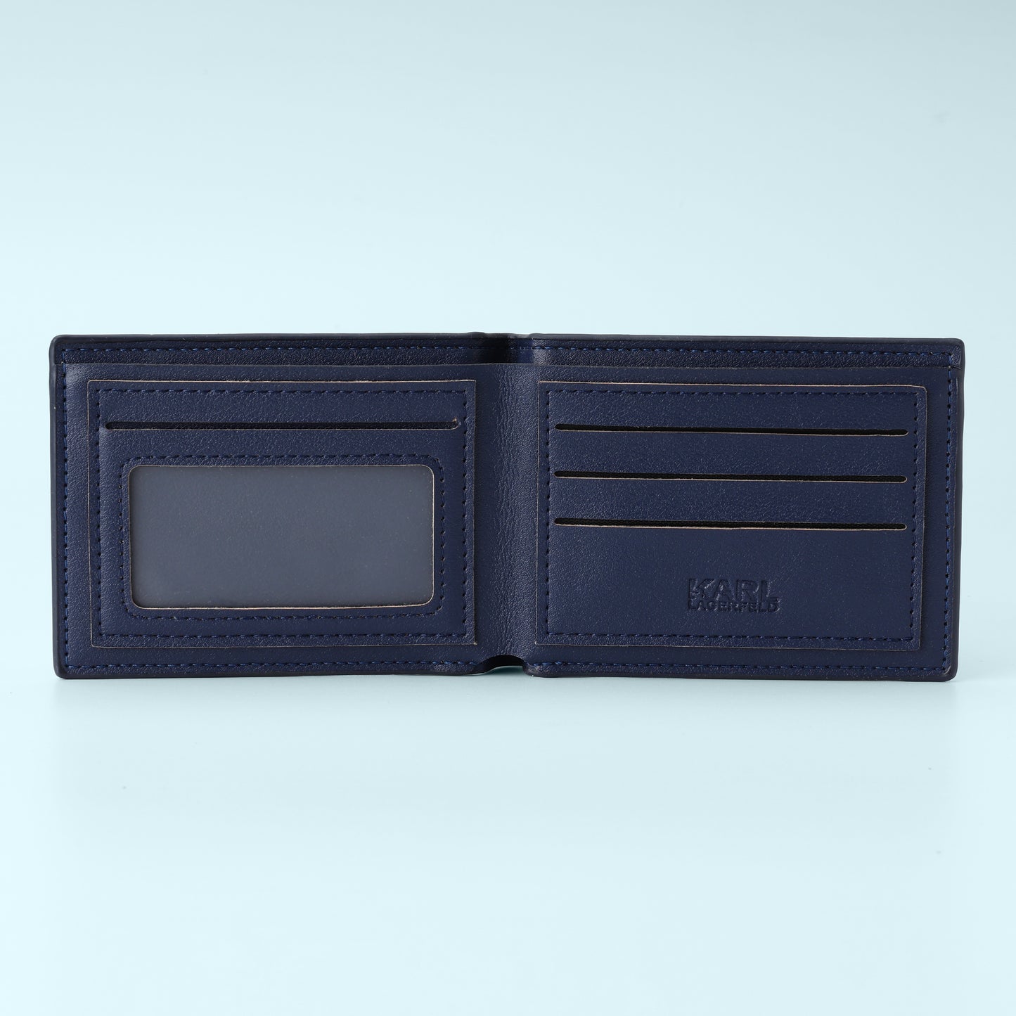 Navy Signature Style Wallet