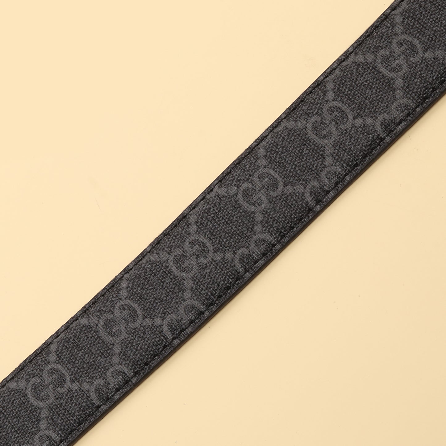 Grey Monogram Canvas Belt