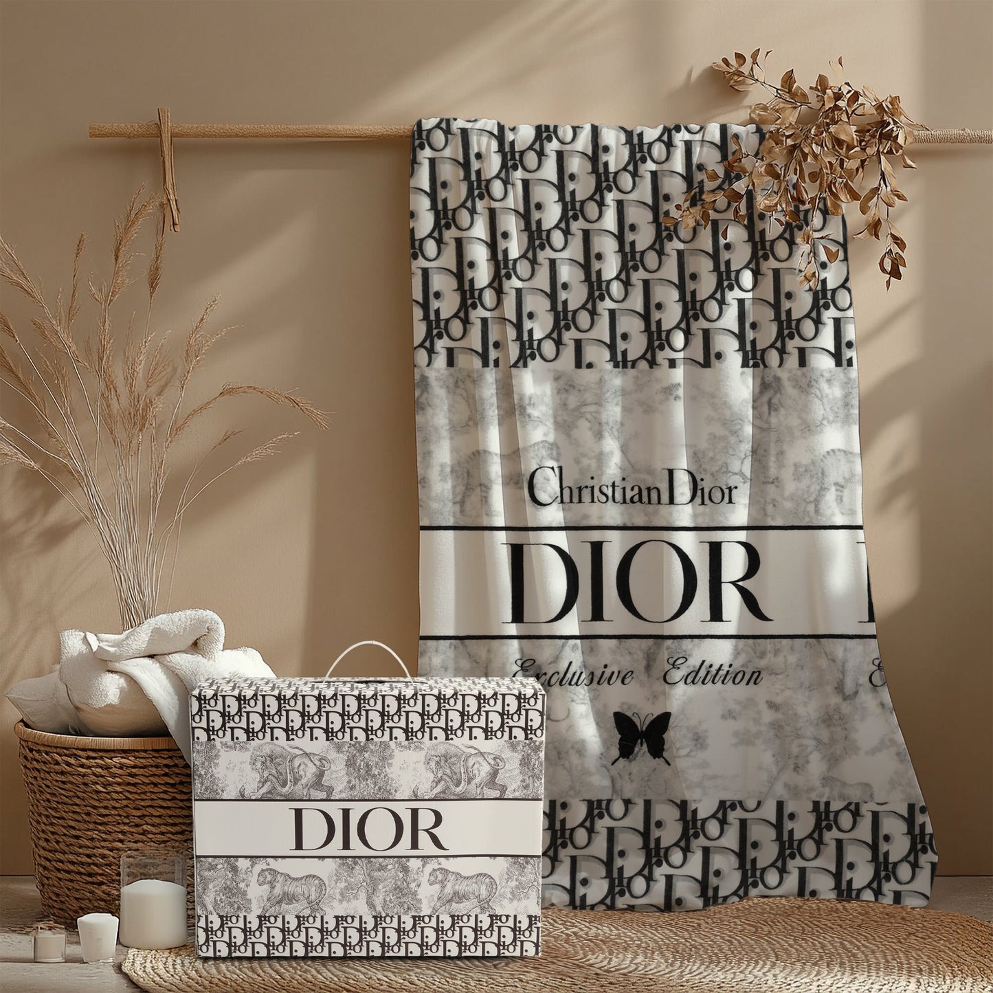 Marble Luxe Throw