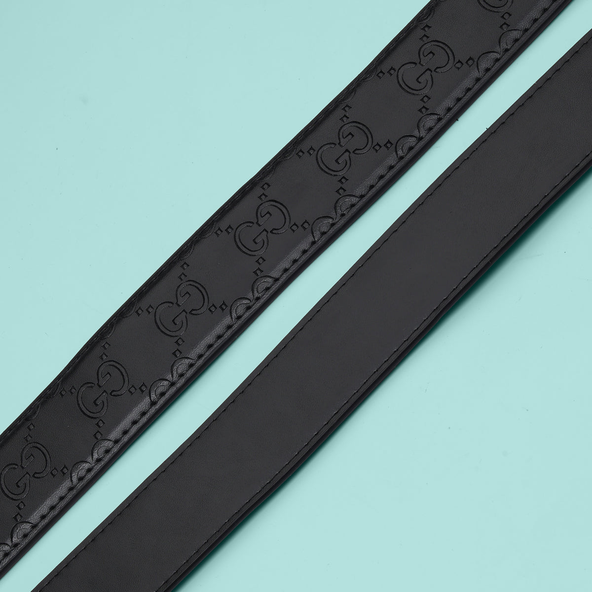 Onyx Chrome Statement Belt