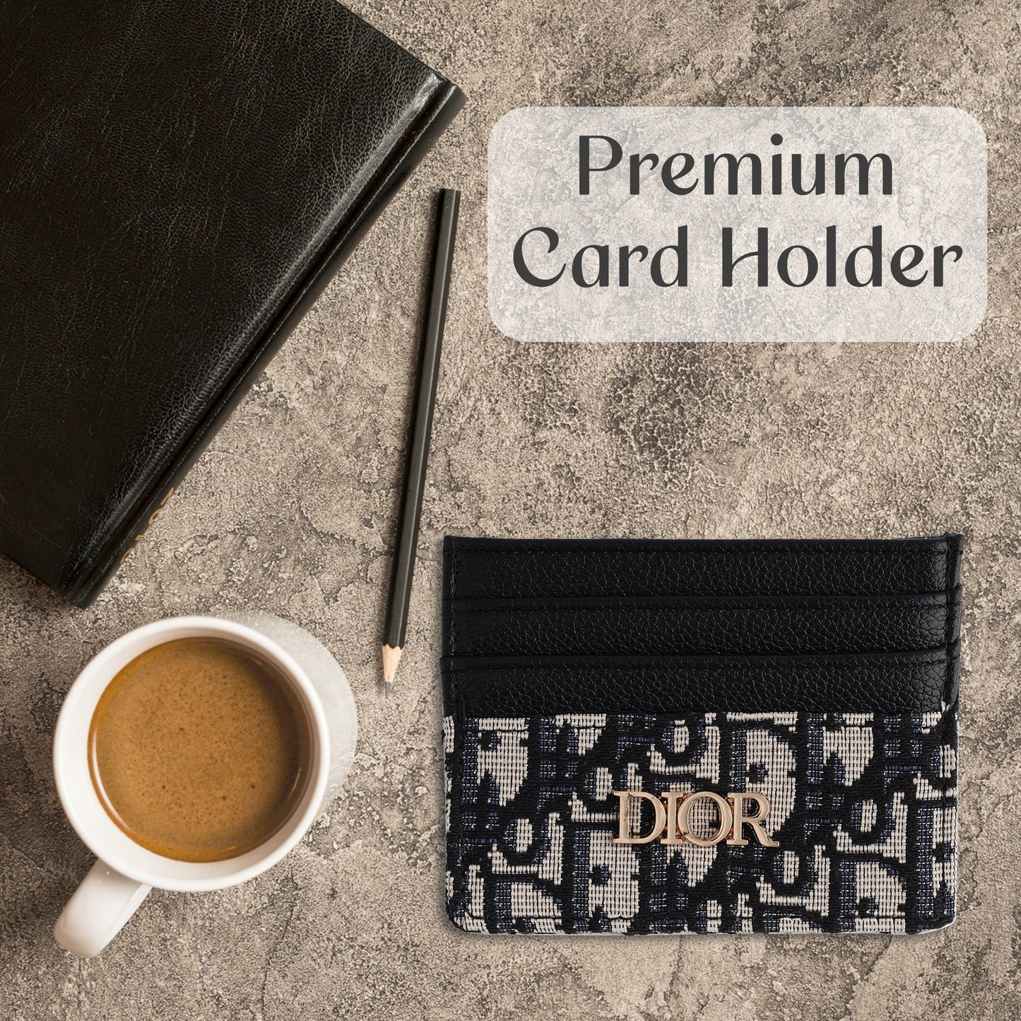 Monogram Card Holder