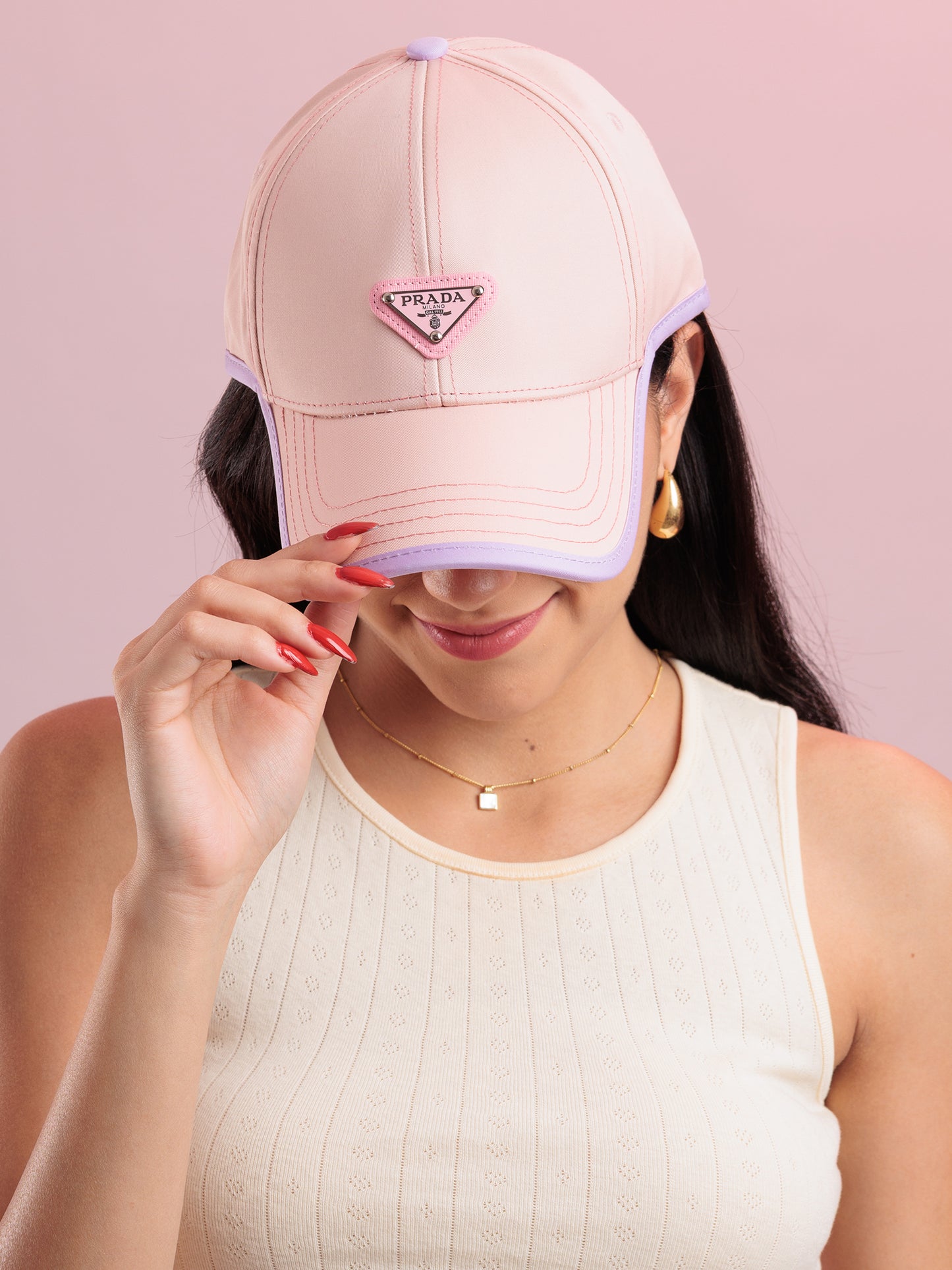 Blush Milano Curve Cap