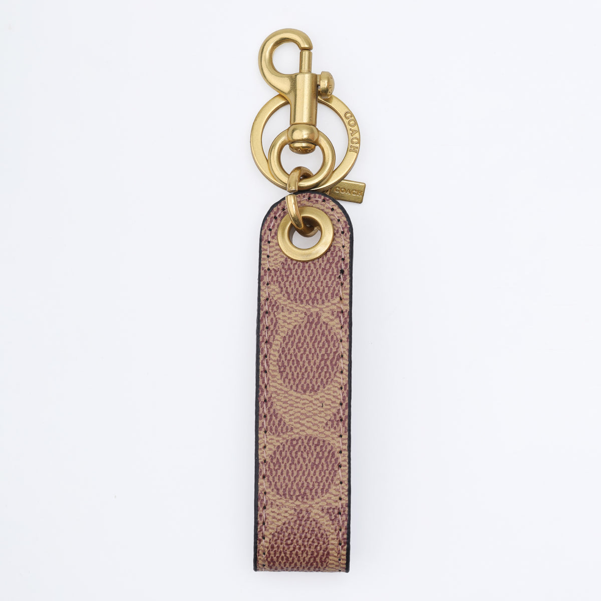 Mocha Heritage Loop Keychain
