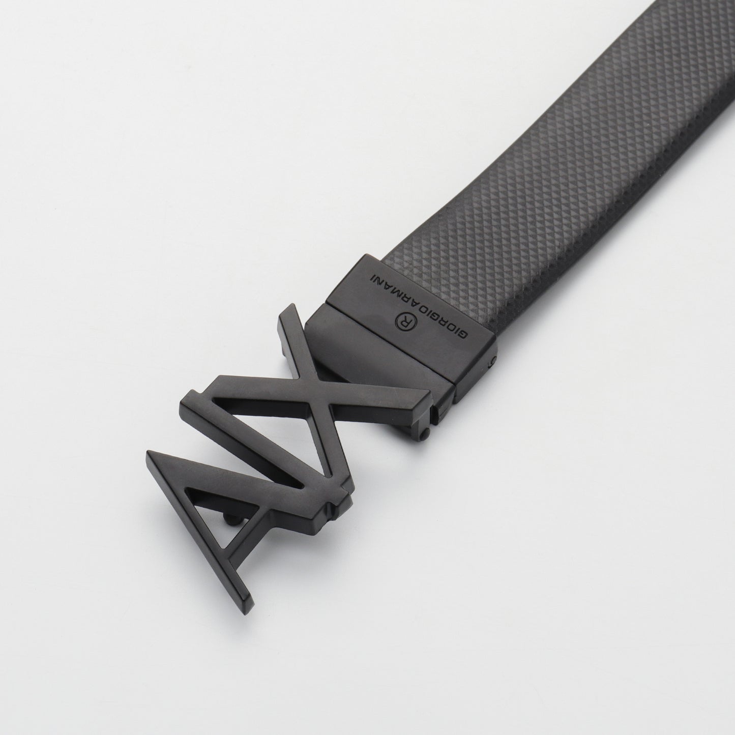 Midnight Monogram Belt