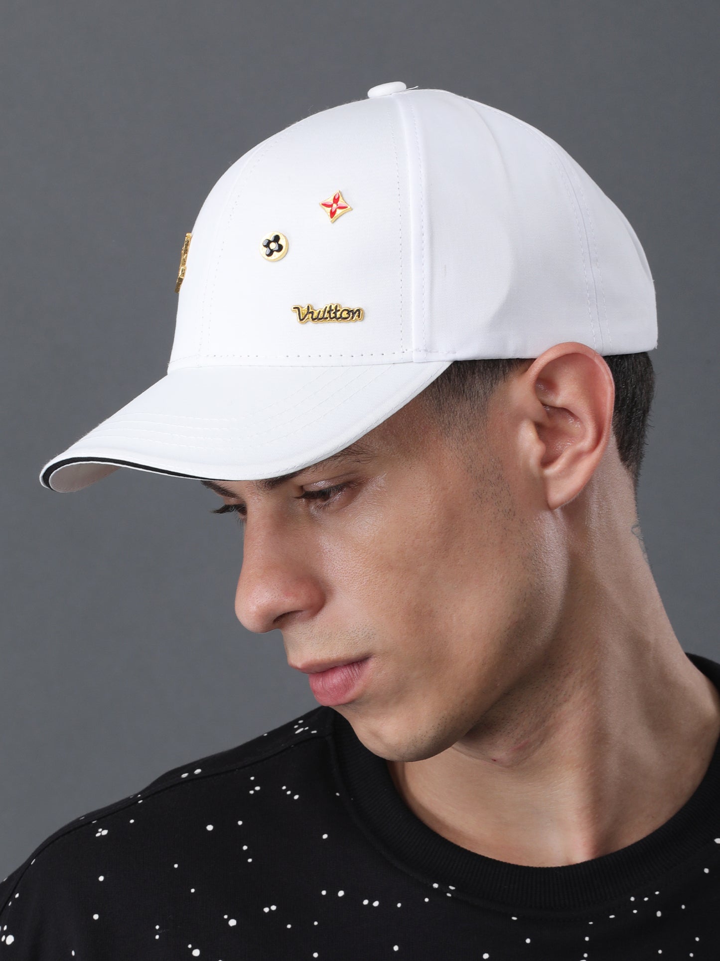 Luxe Vibe White Cap