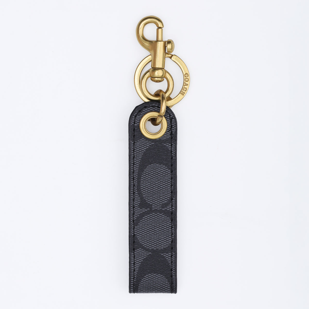 Onyx Signature Loop Keychain