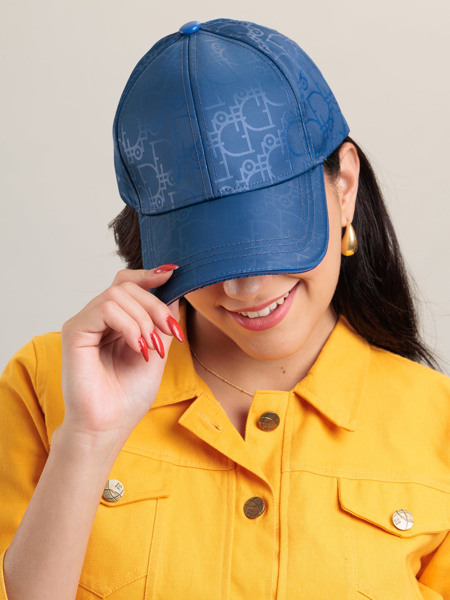Midnight Monogram Shadow Cap