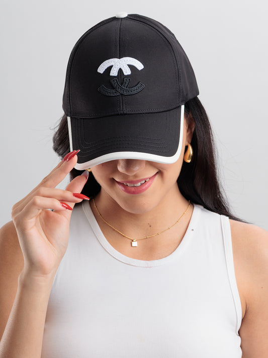 Midnight Luxe Contrast Cap