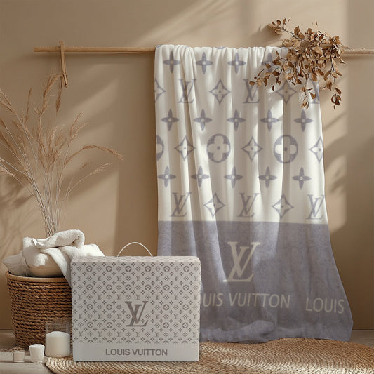 Mist Monogram Blanket