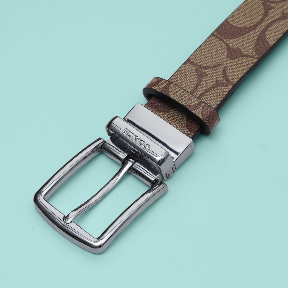 Sandstone Heritage Silver Buckle Belt