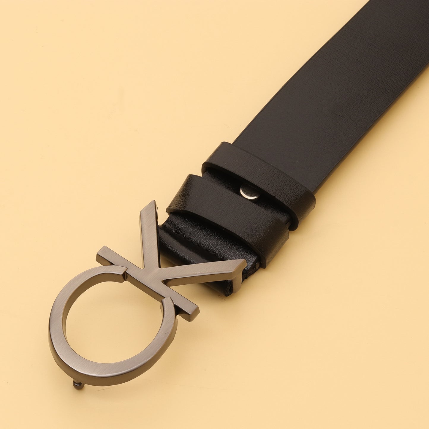 Modern Monogram Leather Belt