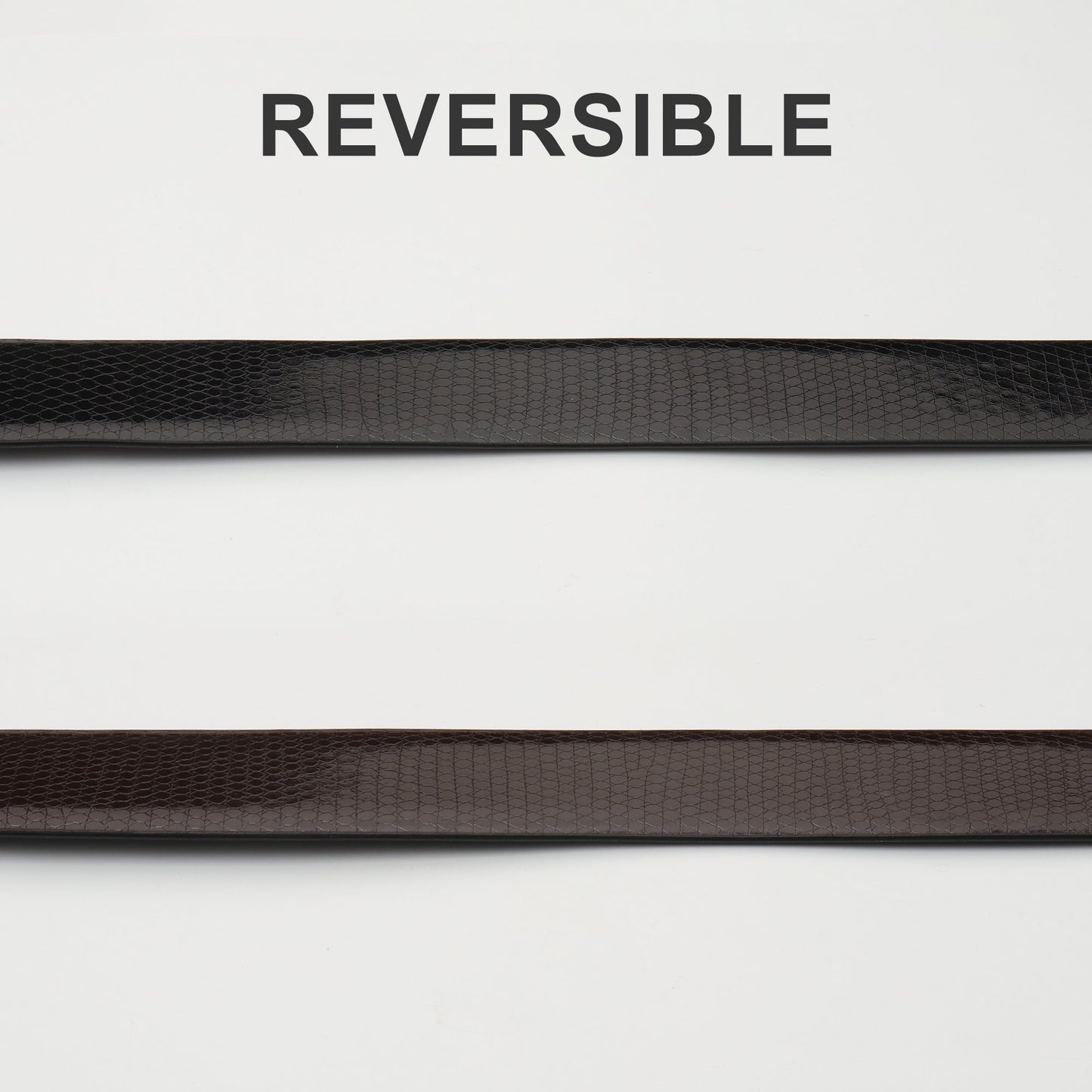 Noir TF Leather Belt