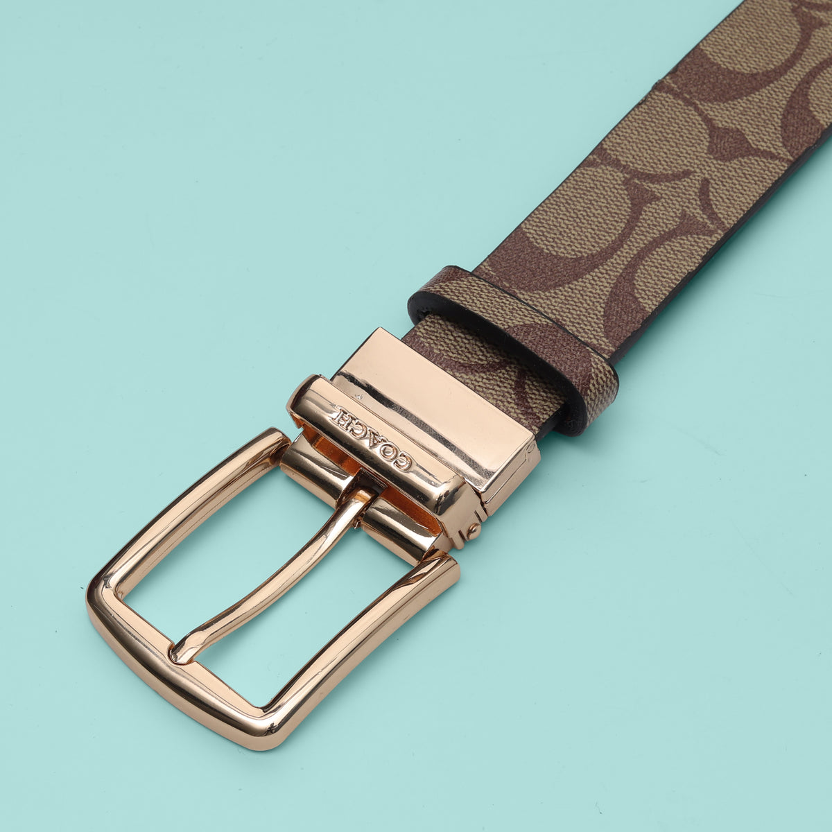 Sandstone Heritage Gold Buckle Belt