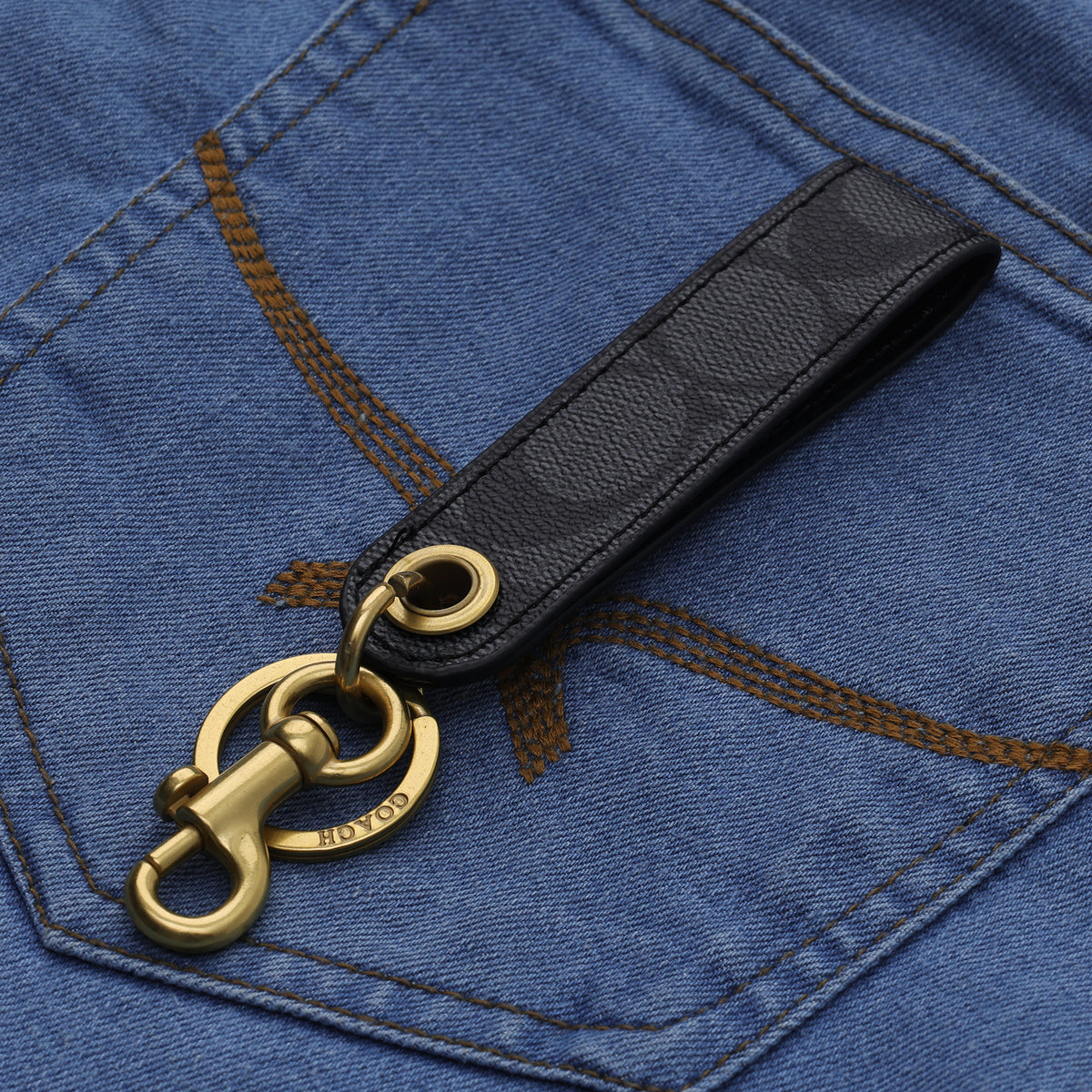 Midnight Heritage Loop Keychain