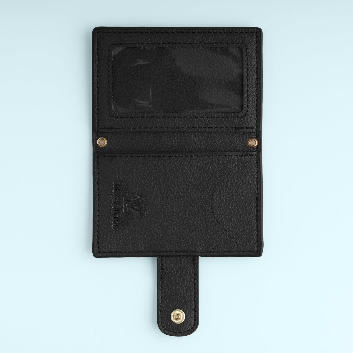 Midnight Monogram Money Clip Wallet