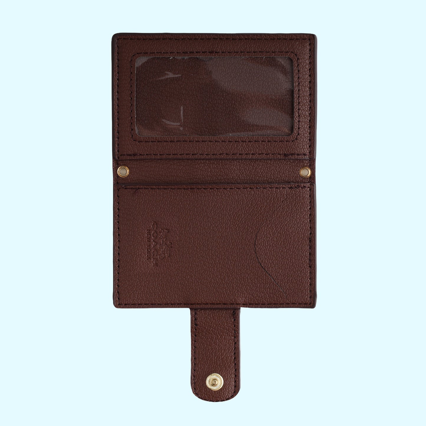 Signature Logo Strap Wallet